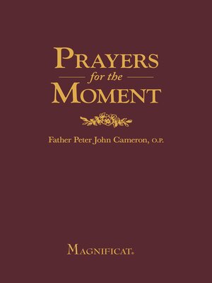 cover image of Prayers for the Moment